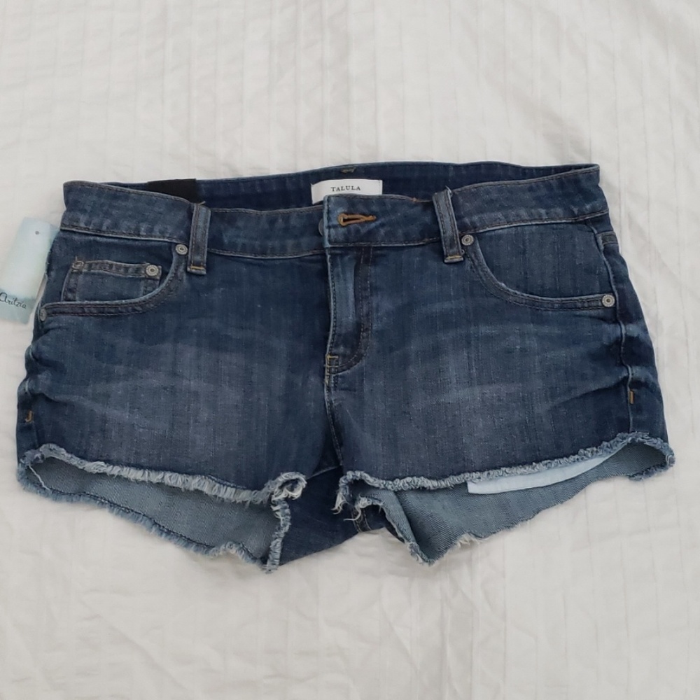 Aritzia Talula Jean shorts